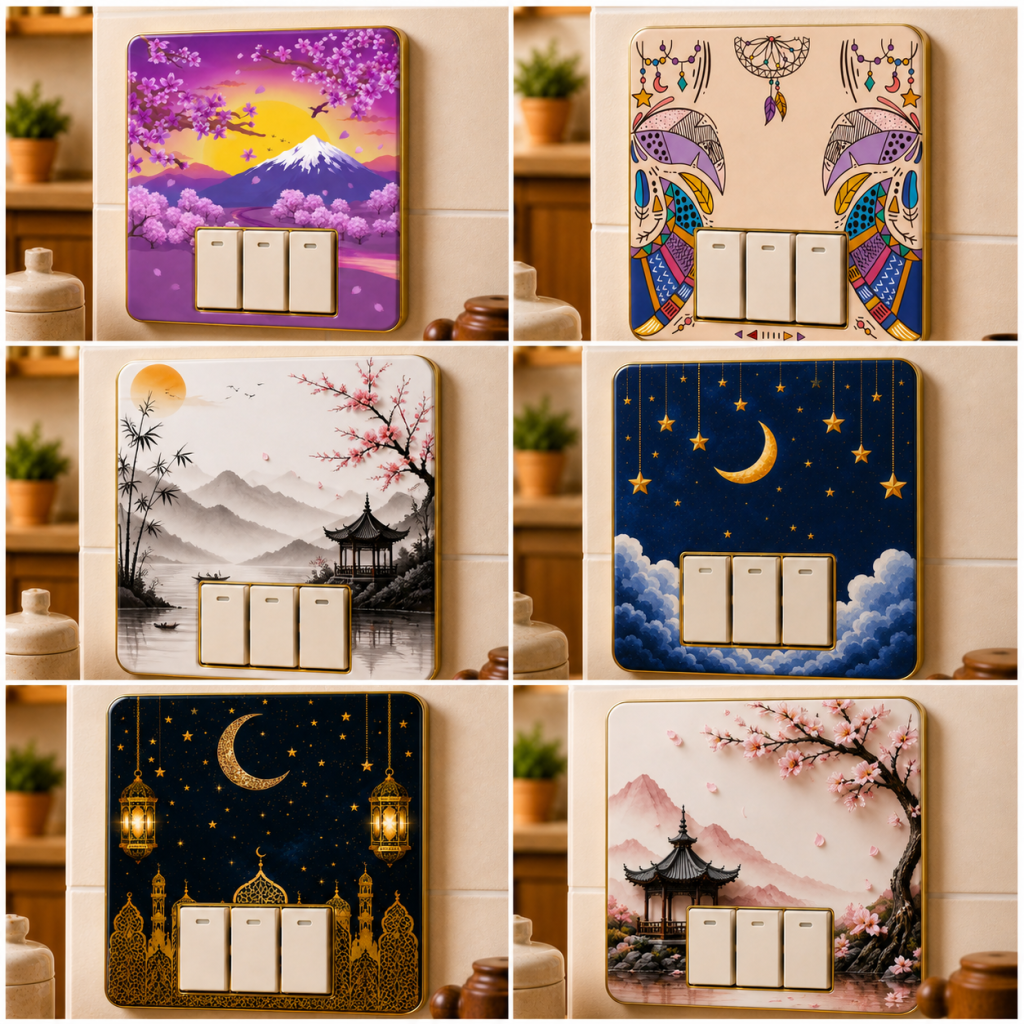 Switch Board Sticker 20 Pices